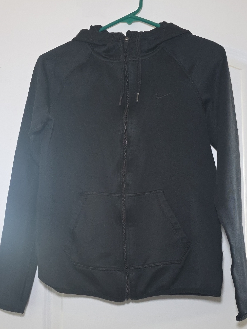 Nike Black Full-Zip Hooded Sweatshirt